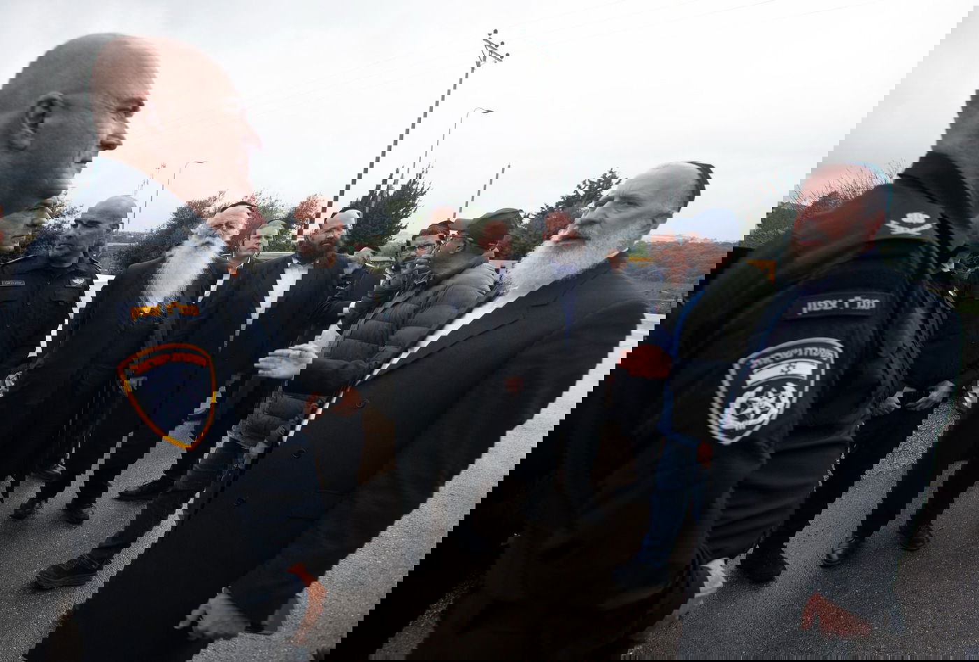 ההיערכות במירון להילולת הרשב"י בל"ג בעומר תשפ"ד