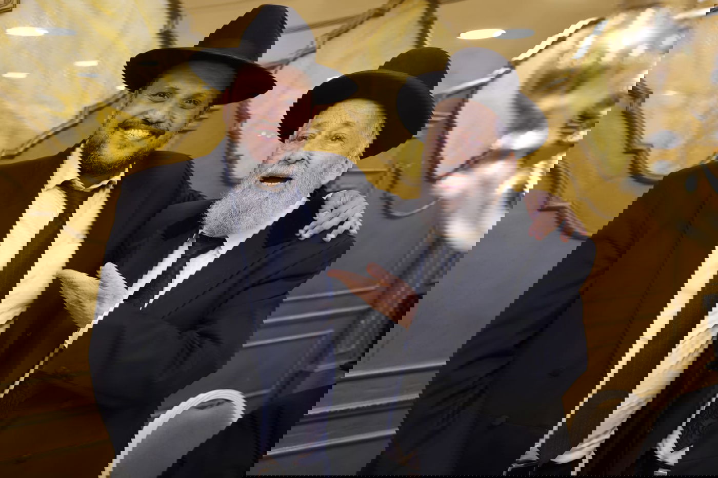 שמחת הבר מצווה לנכד גדולי הרבנים