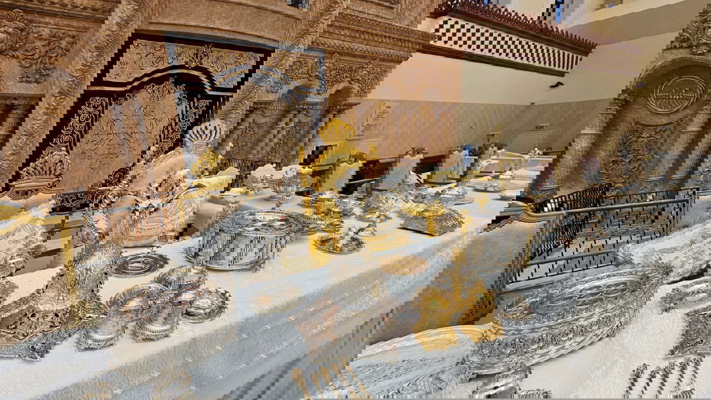 שולחן ליל הסדר של האדמו"ר מויזניץ 