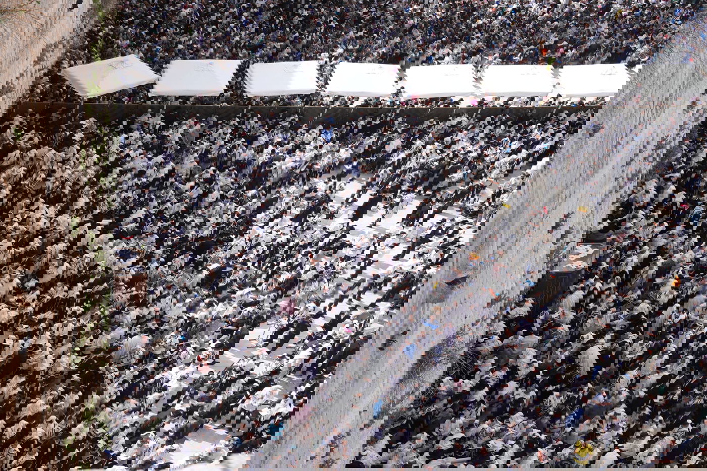 מעמד ברכת כהנים בכותל | ארכיון