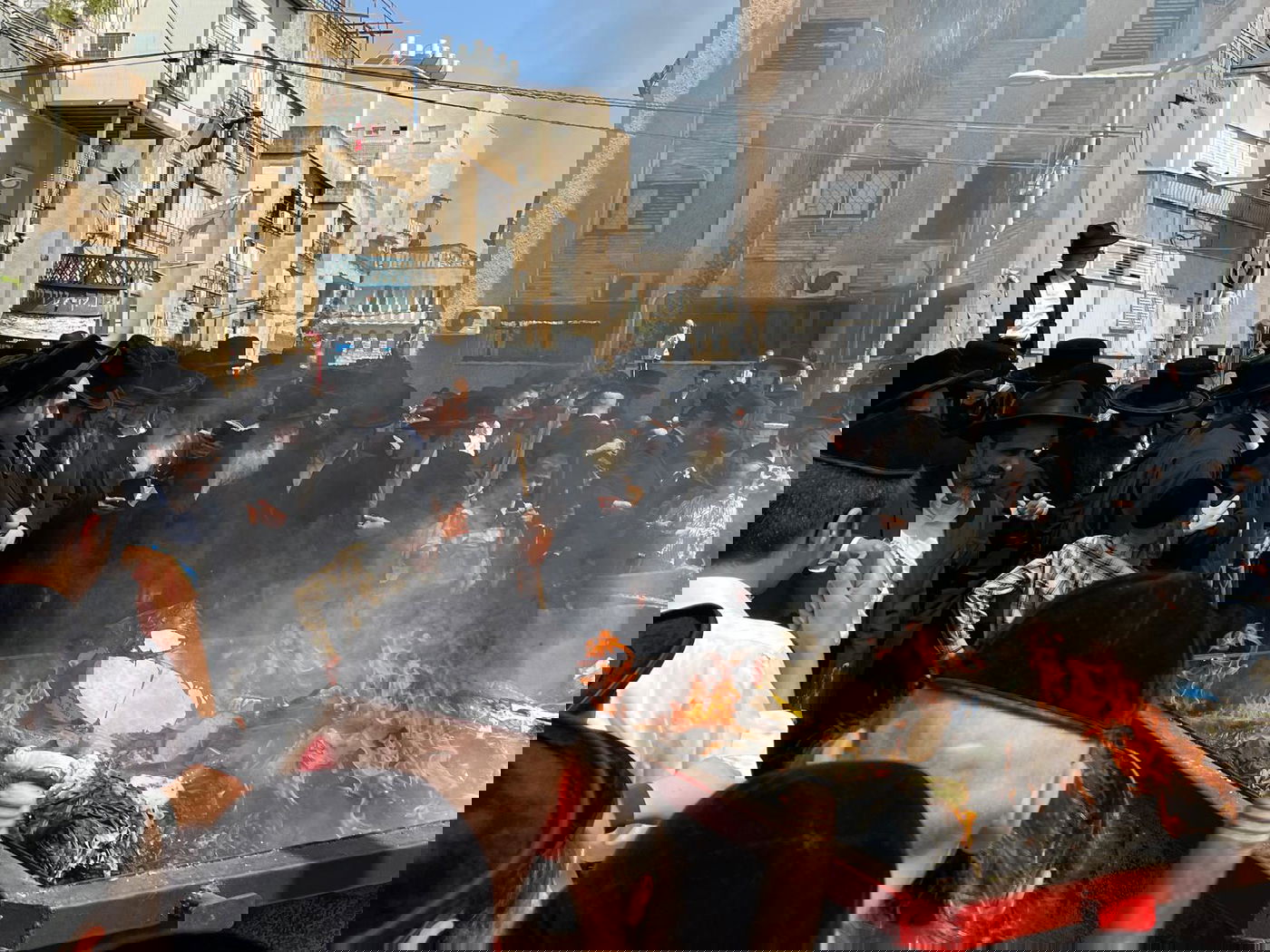 האדמו"ר ממחנובקה בעלזא בערב פסח