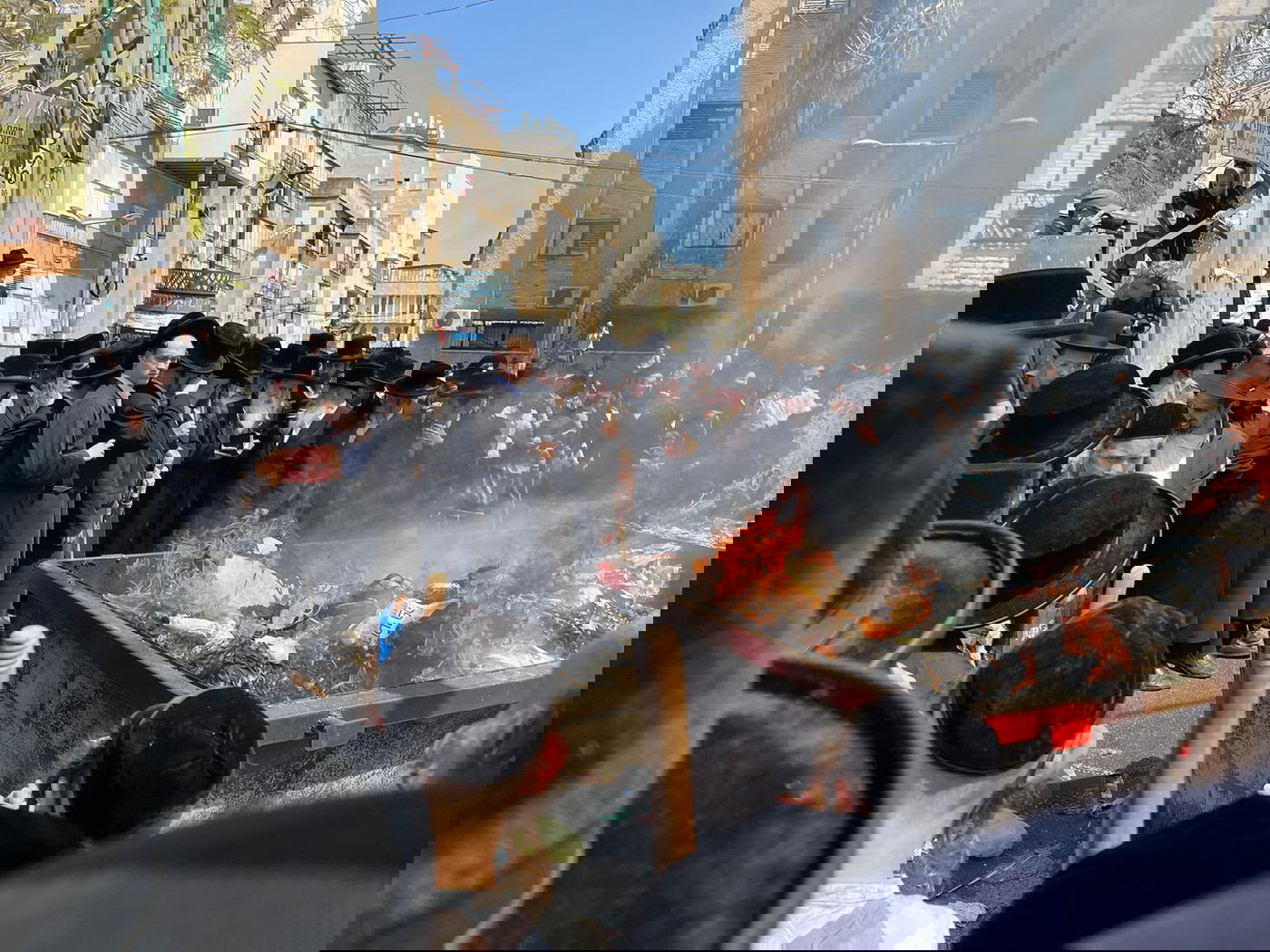 האדמו"ר ממחנובקה בעלזא בערב פסח