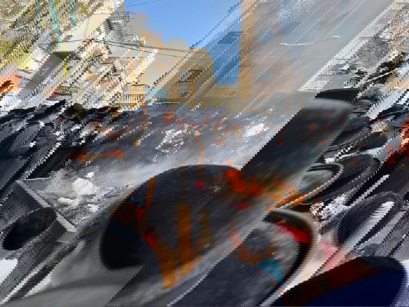 האדמו"ר ממחנובקה בעלזא בערב פסח