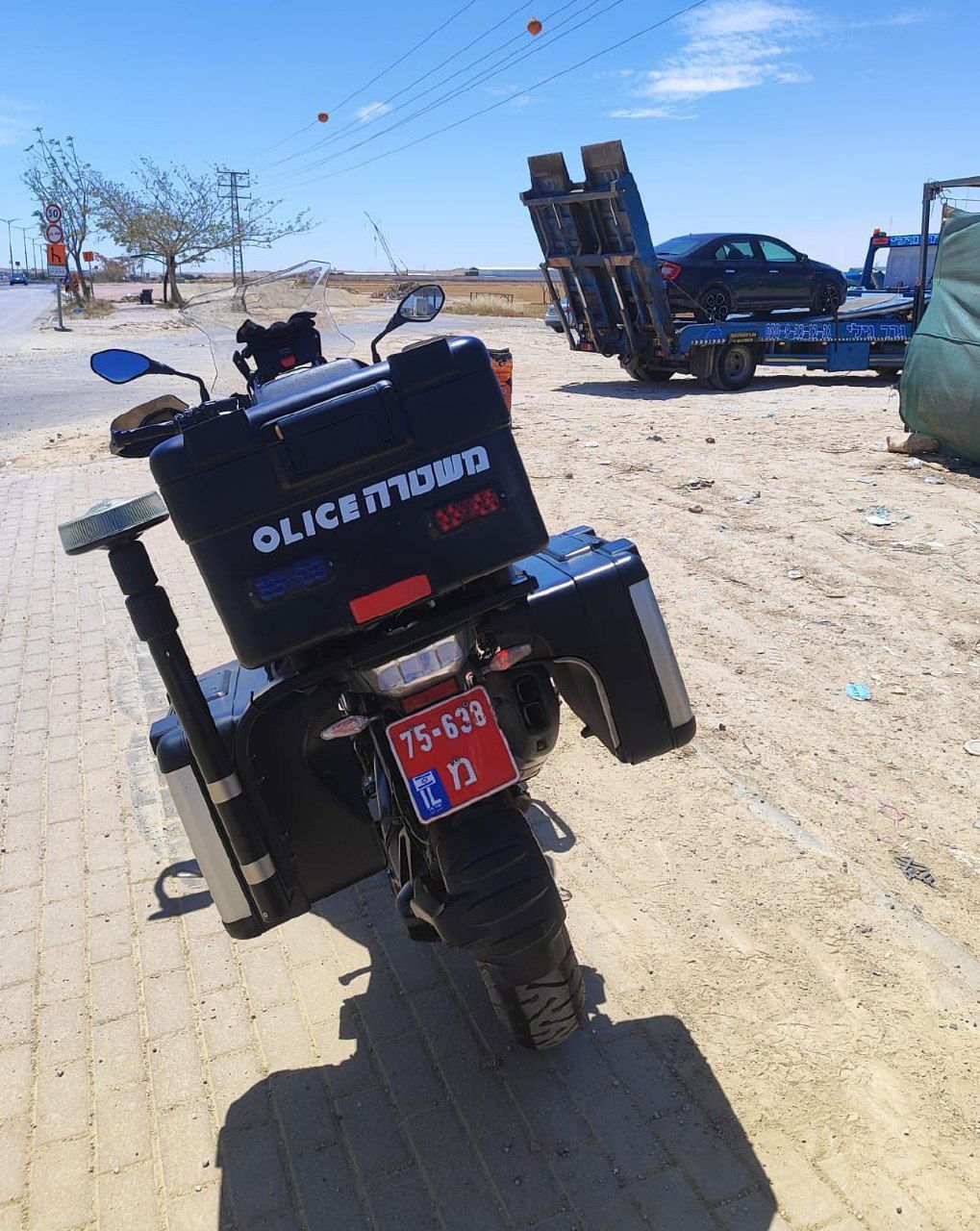 בפעם השישית: הנהג נתפס נוהג ללא רישיון; יוגש נגדו אישום