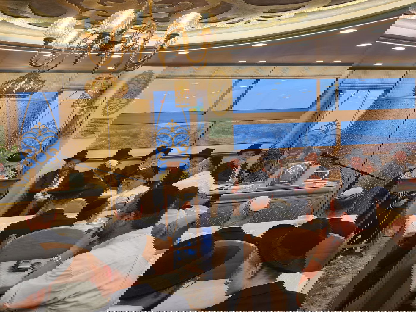 נחנך בת המדרש החדש בביתו הראשון לציון הגאון רבי אליהו בקשי דורון זצ"ל