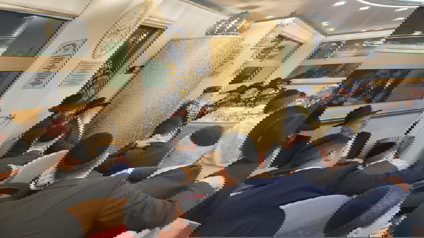 נחנך בת המדרש החדש בביתו הראשון לציון הגאון רבי אליהו בקשי דורון זצ"ל