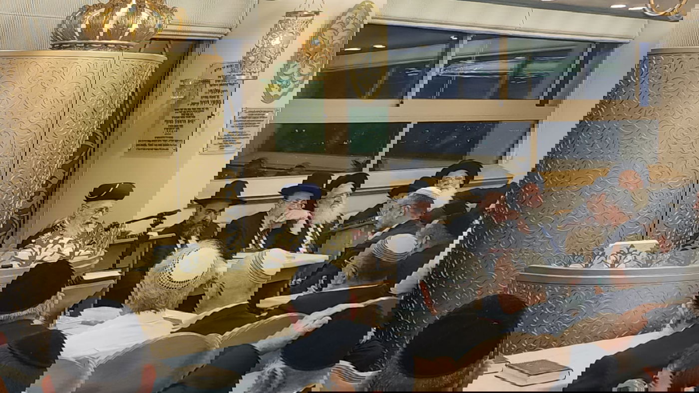 נחנך בת המדרש החדש בביתו הראשון לציון הגאון רבי אליהו בקשי דורון זצ"ל