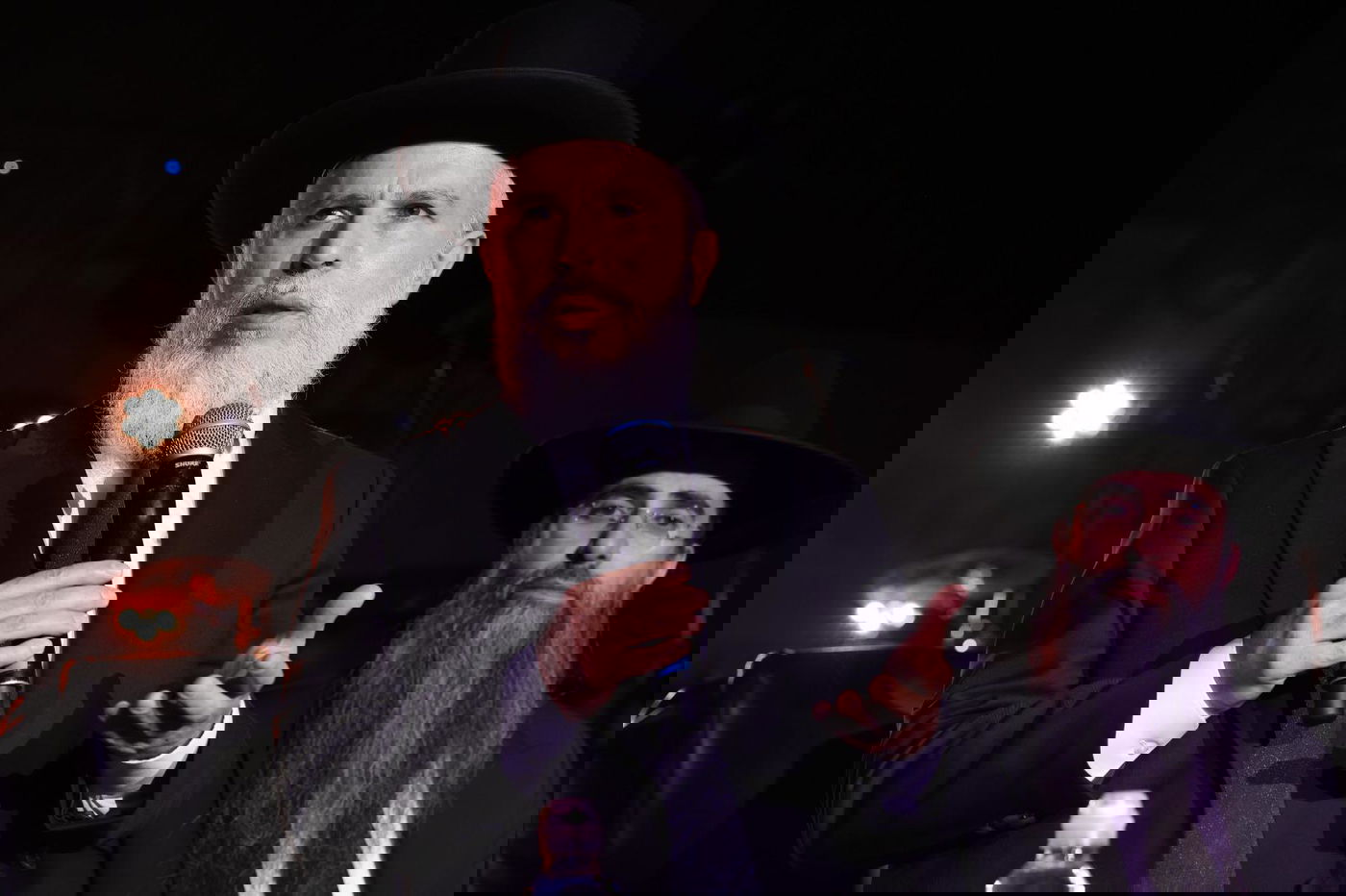 הגר"ז כהן בהקבלת פני רבו ברגל