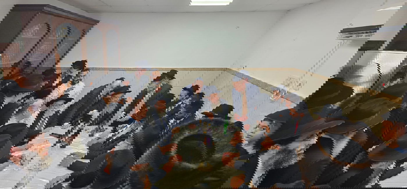 הקבלת פני רבו אצל הגרמ"ש אדלשטיין 