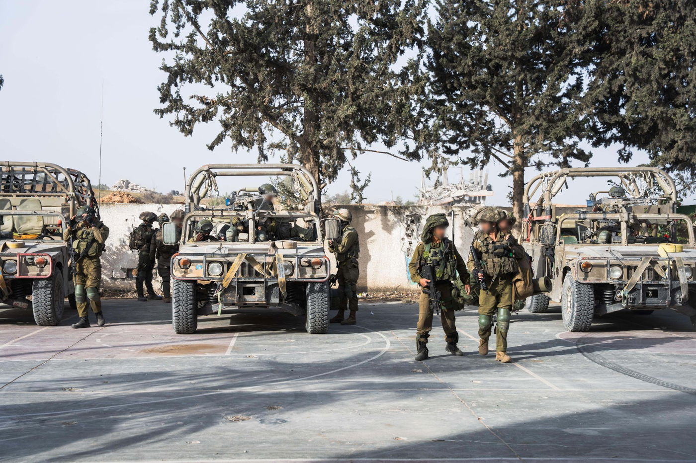 כוחות אוגדה 99 החלו במשימות ההגנה וההתקפה ברצועה