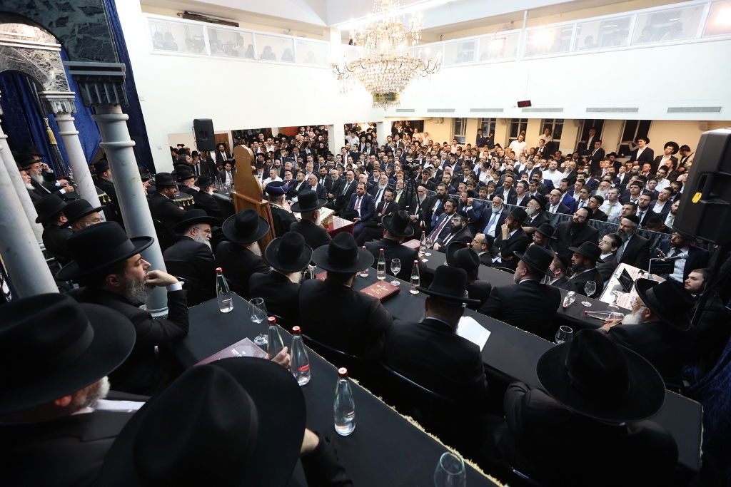 רבנים, אישי ציבור ועמך בית ישראל בהקבלת פני רבו לראש"ל