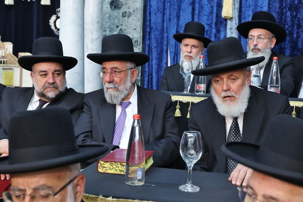 רבנים, אישי ציבור ועמך בית ישראל בהקבלת פני רבו לראש"ל