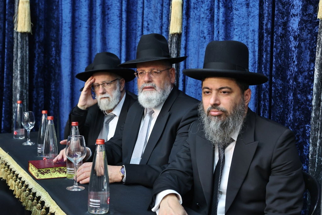 רבנים, אישי ציבור ועמך בית ישראל בהקבלת פני רבו לראש"ל