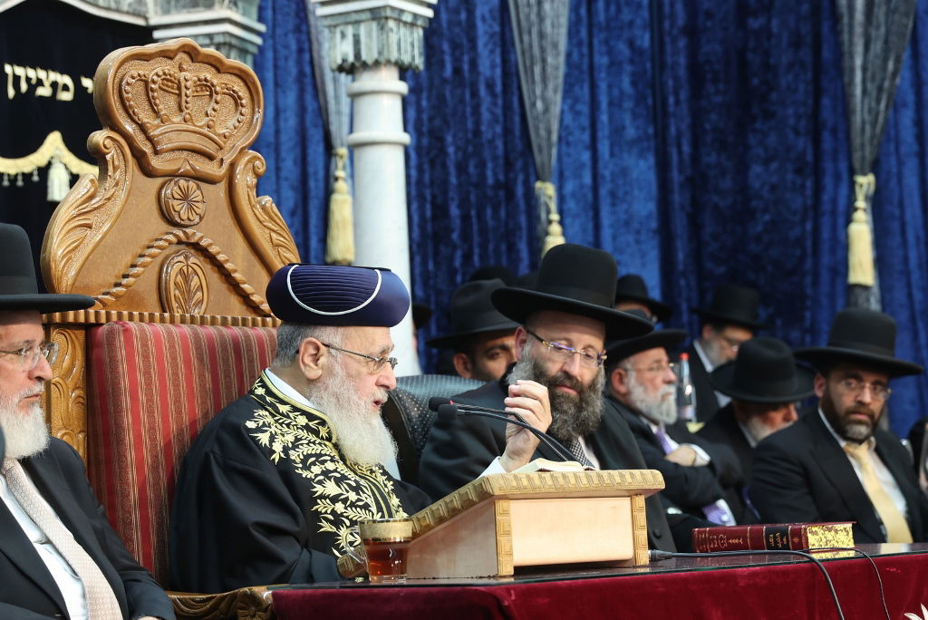 רבנים, אישי ציבור ועמך בית ישראל בהקבלת פני רבו לראש"ל