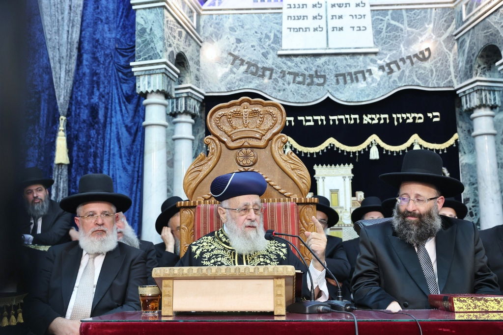 רבנים, אישי ציבור ועמך בית ישראל בהקבלת פני רבו לראש"ל