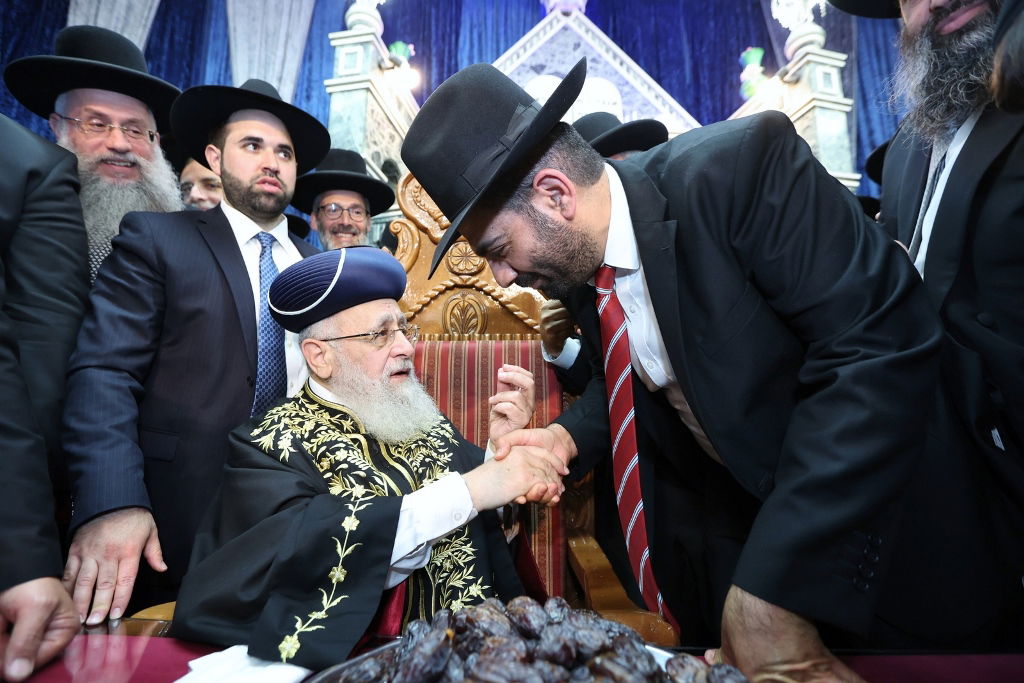 רבנים, אישי ציבור ועמך בית ישראל בהקבלת פני רבו לראש"ל