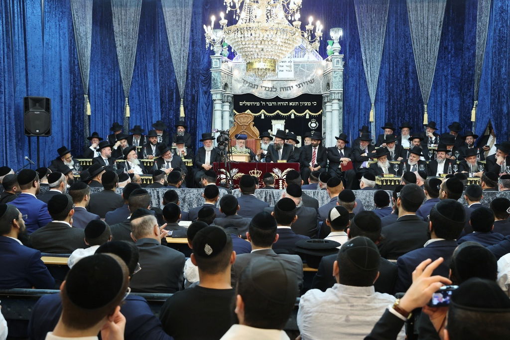 רבנים, אישי ציבור ועמך בית ישראל בהקבלת פני רבו לראש"ל