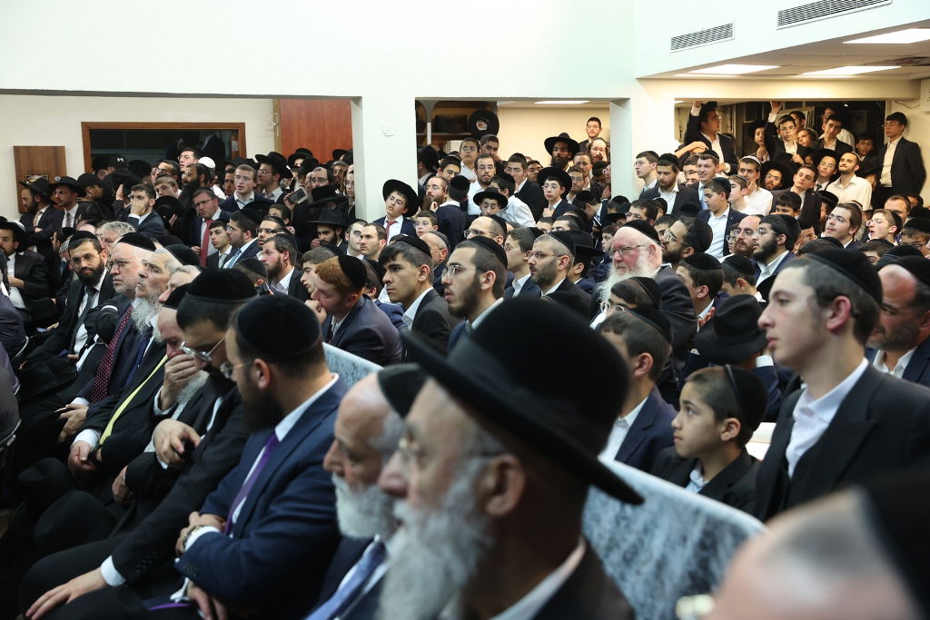 רבנים, אישי ציבור ועמך בית ישראל בהקבלת פני רבו לראש"ל