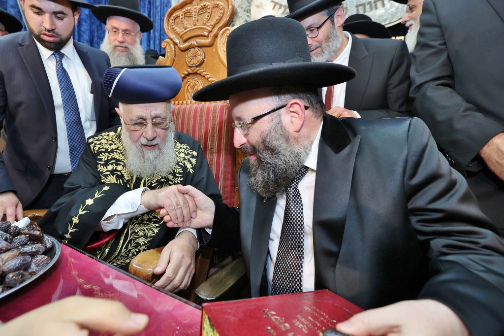 רבנים, אישי ציבור ועמך בית ישראל בהקבלת פני רבו לראש"ל