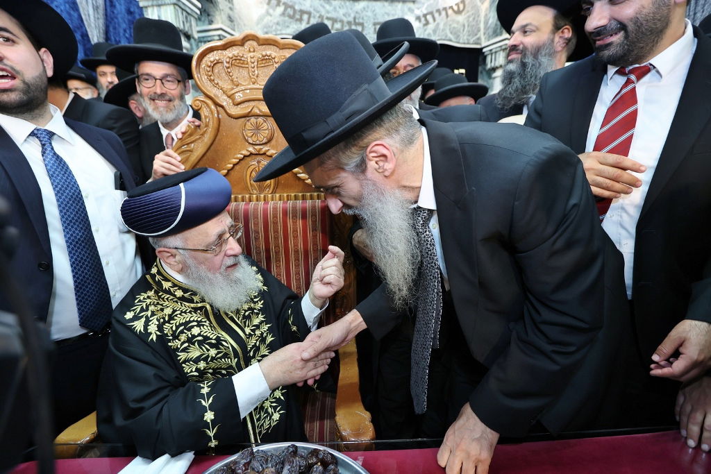 רבנים, אישי ציבור ועמך בית ישראל בהקבלת פני רבו לראש"ל