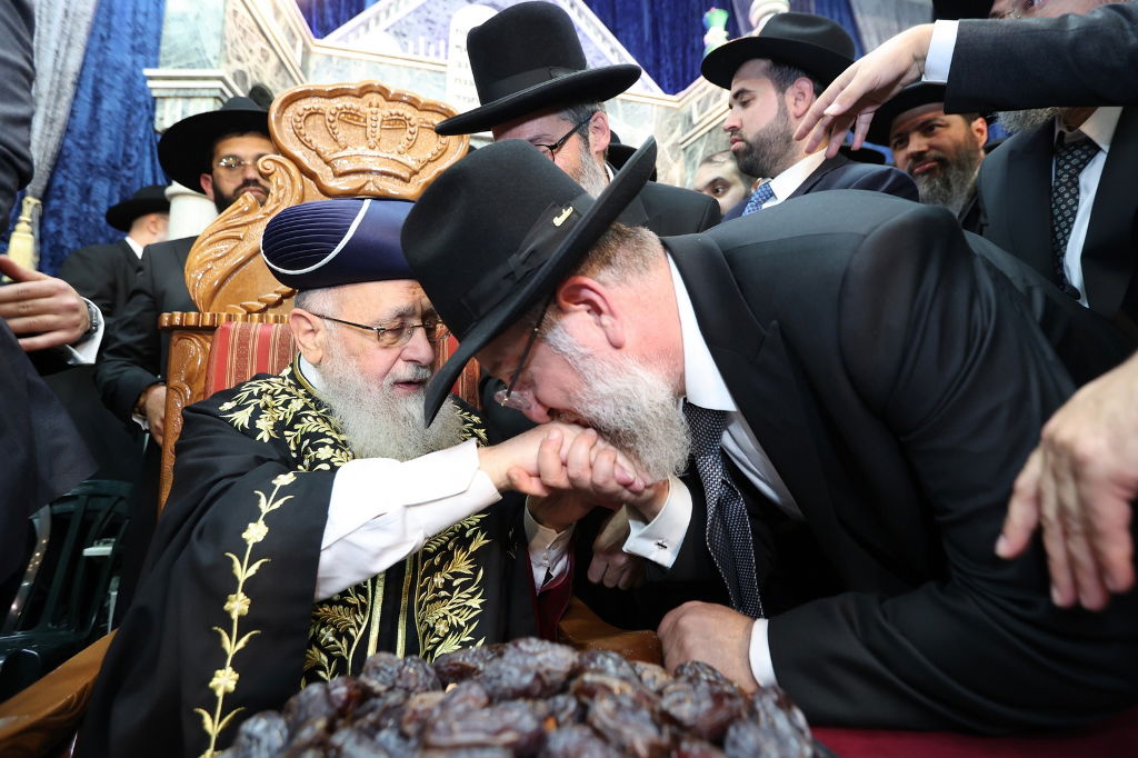 רבנים, אישי ציבור ועמך בית ישראל בהקבלת פני רבו לראש"ל