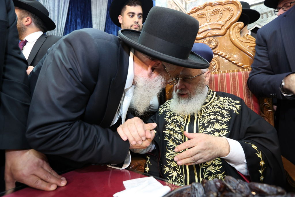 רבנים, אישי ציבור ועמך בית ישראל בהקבלת פני רבו לראש"ל