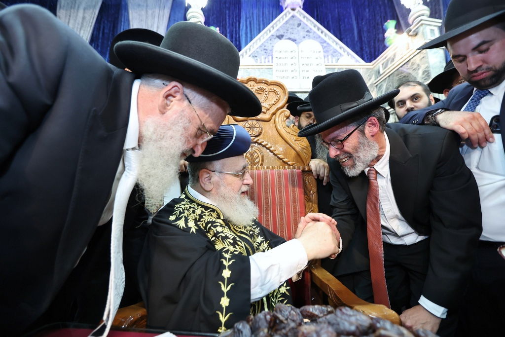 רבנים, אישי ציבור ועמך בית ישראל בהקבלת פני רבו לראש"ל