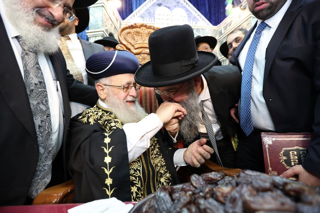 רבנים, אישי ציבור ועמך בית ישראל בהקבלת פני רבו לראש"ל