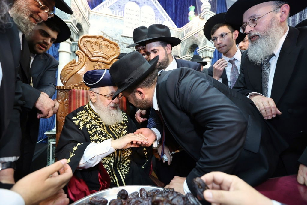 רבנים, אישי ציבור ועמך בית ישראל בהקבלת פני רבו לראש"ל