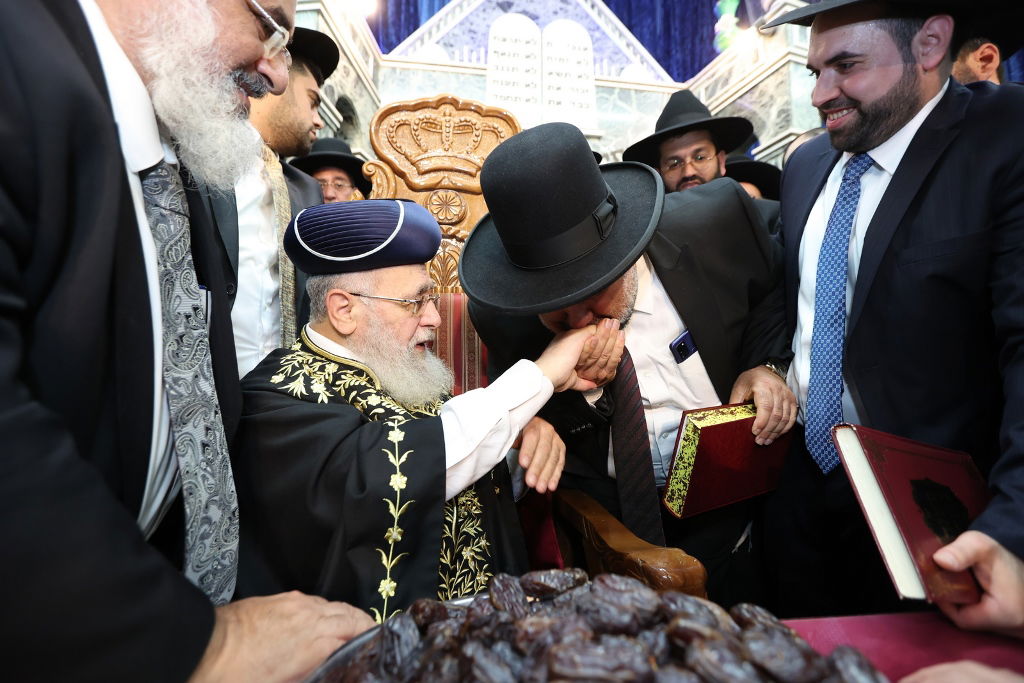 רבנים, אישי ציבור ועמך בית ישראל בהקבלת פני רבו לראש"ל