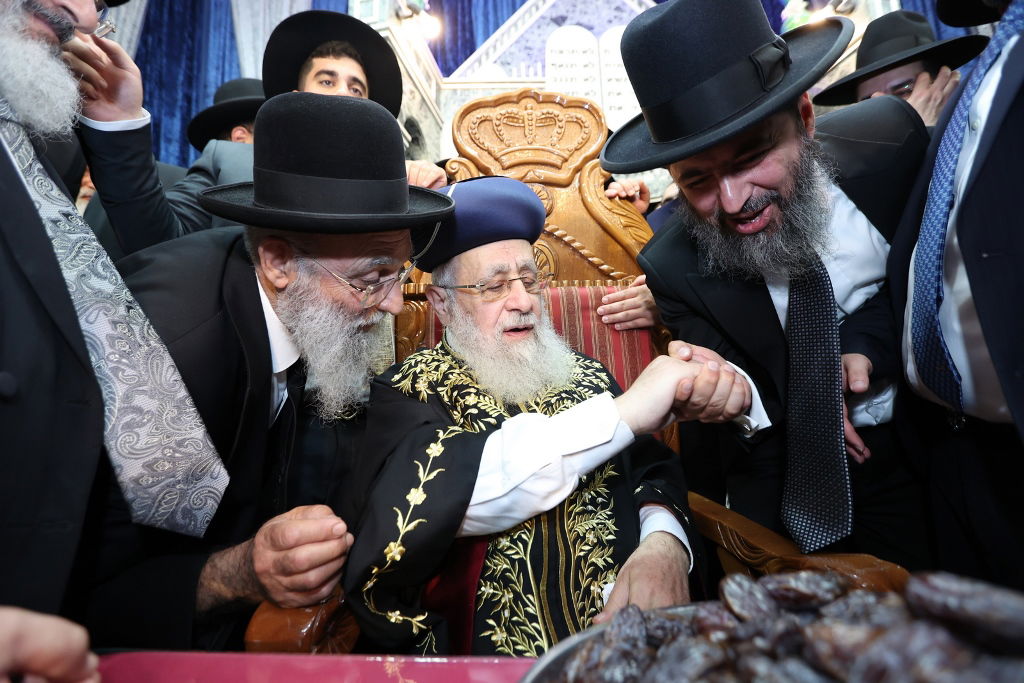 רבנים, אישי ציבור ועמך בית ישראל בהקבלת פני רבו לראש"ל