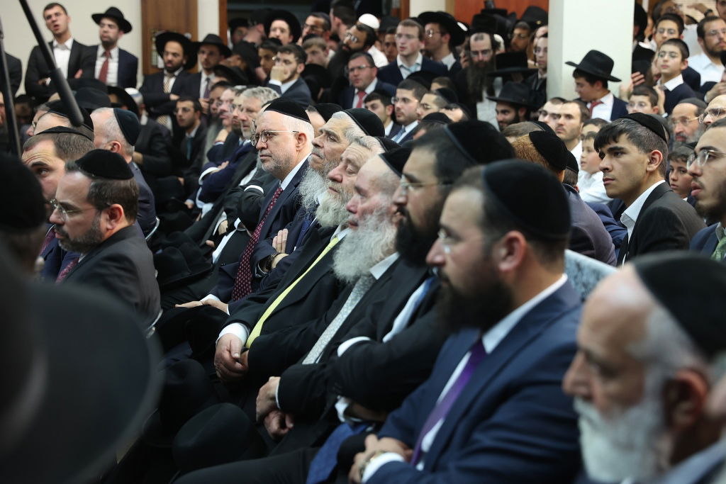 רבנים, אישי ציבור ועמך בית ישראל בהקבלת פני רבו לראש"ל