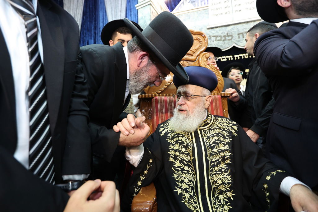 רבנים, אישי ציבור ועמך בית ישראל בהקבלת פני רבו לראש"ל