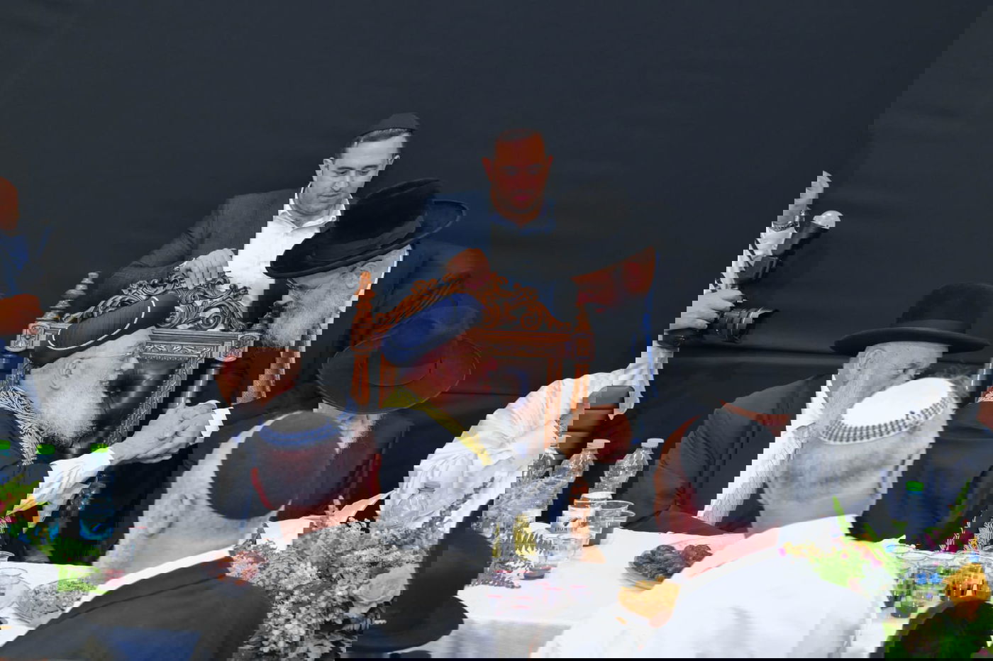 הקבלת פני רבו אצל הגרש"מ עמאר 