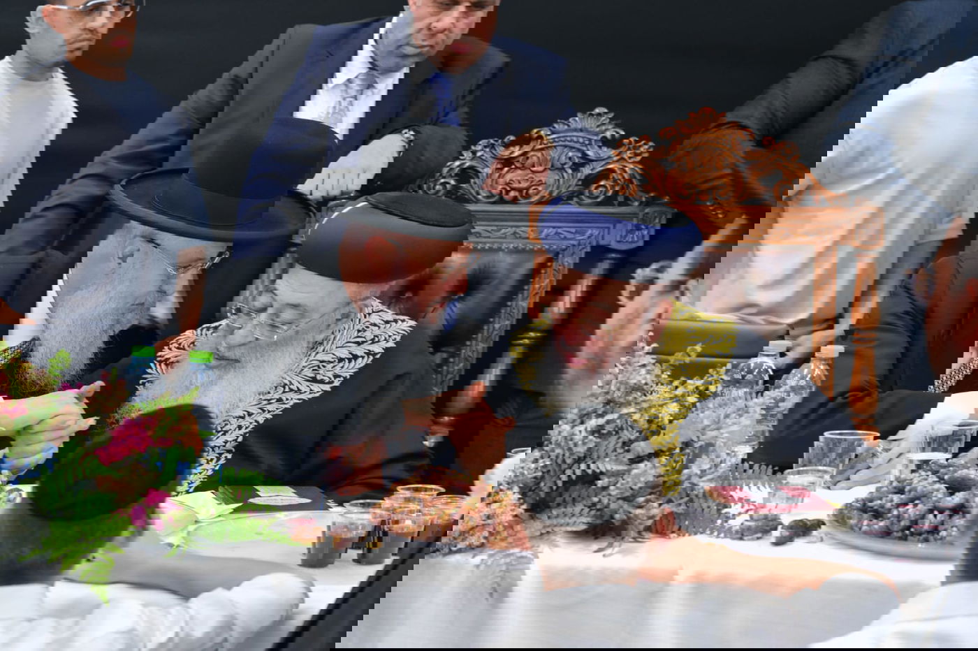 הקבלת פני רבו אצל הגרש"מ עמאר 