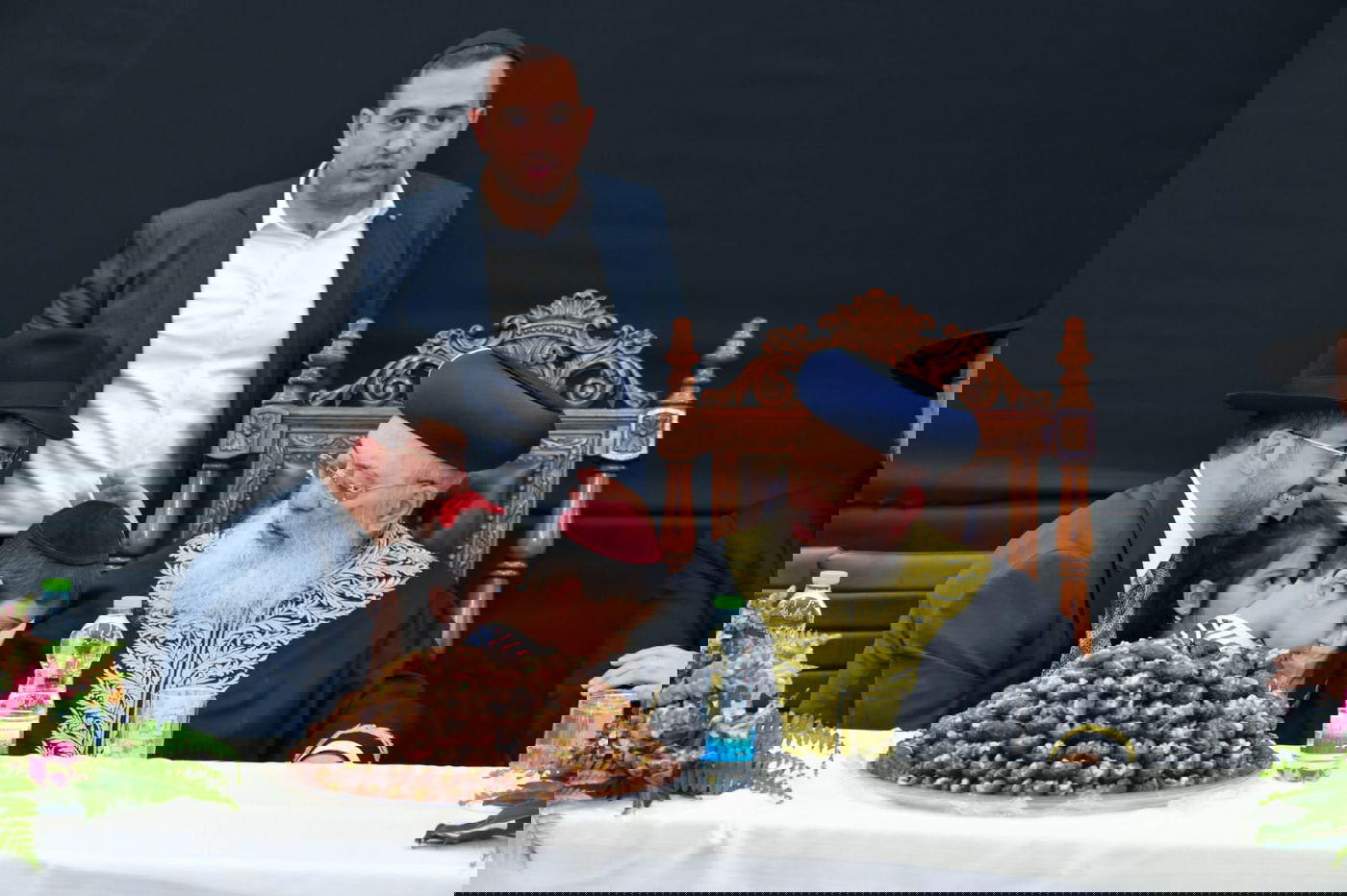 הקבלת פני רבו אצל הגרש"מ עמאר 