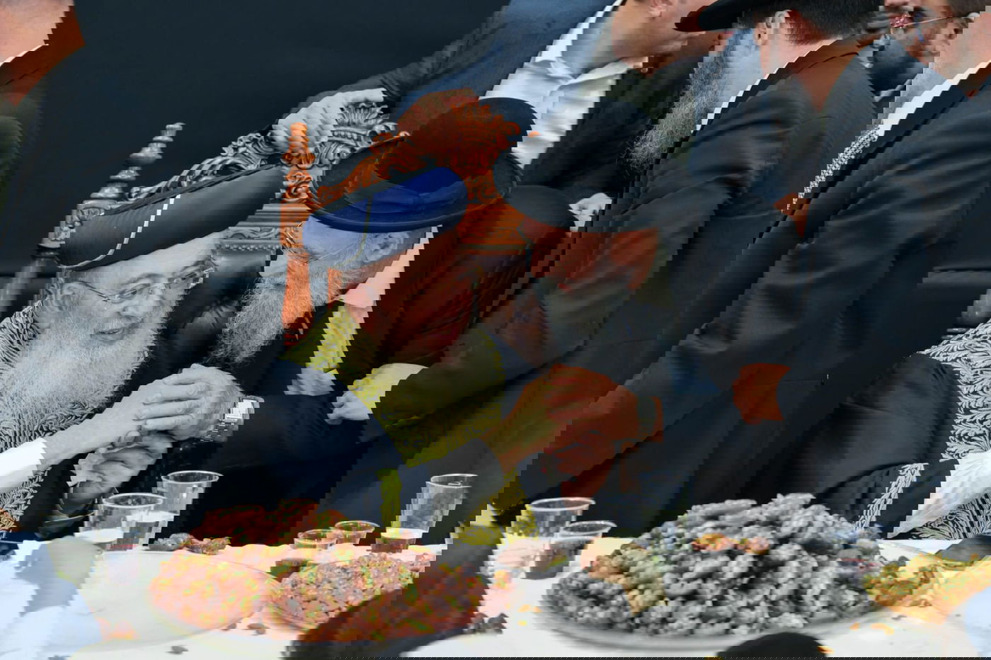 הקבלת פני רבו אצל הגרש"מ עמאר 