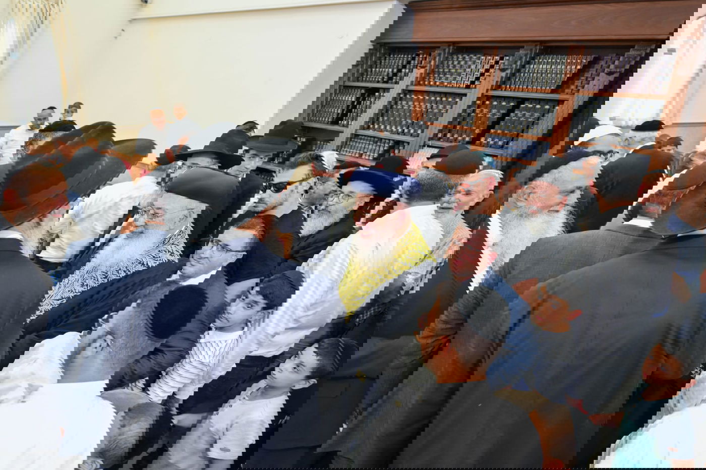 הקבלת פני רבו אצל הגרש"מ עמאר 