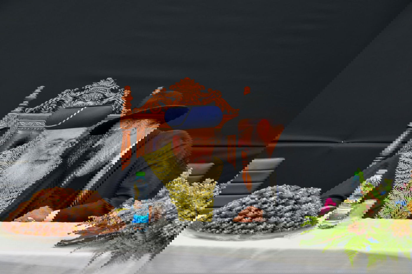 הקבלת פני רבו אצל הגרש"מ עמאר 