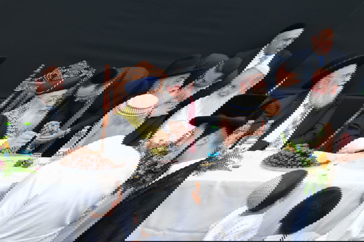 הקבלת פני רבו אצל הגרש"מ עמאר 