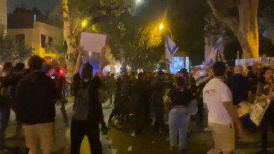 חברת הכנסת נהדפה; מפגין פצע שוטר והשליך עליו זיקוק