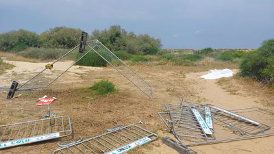 הגדרות ליד מעון נתניהו