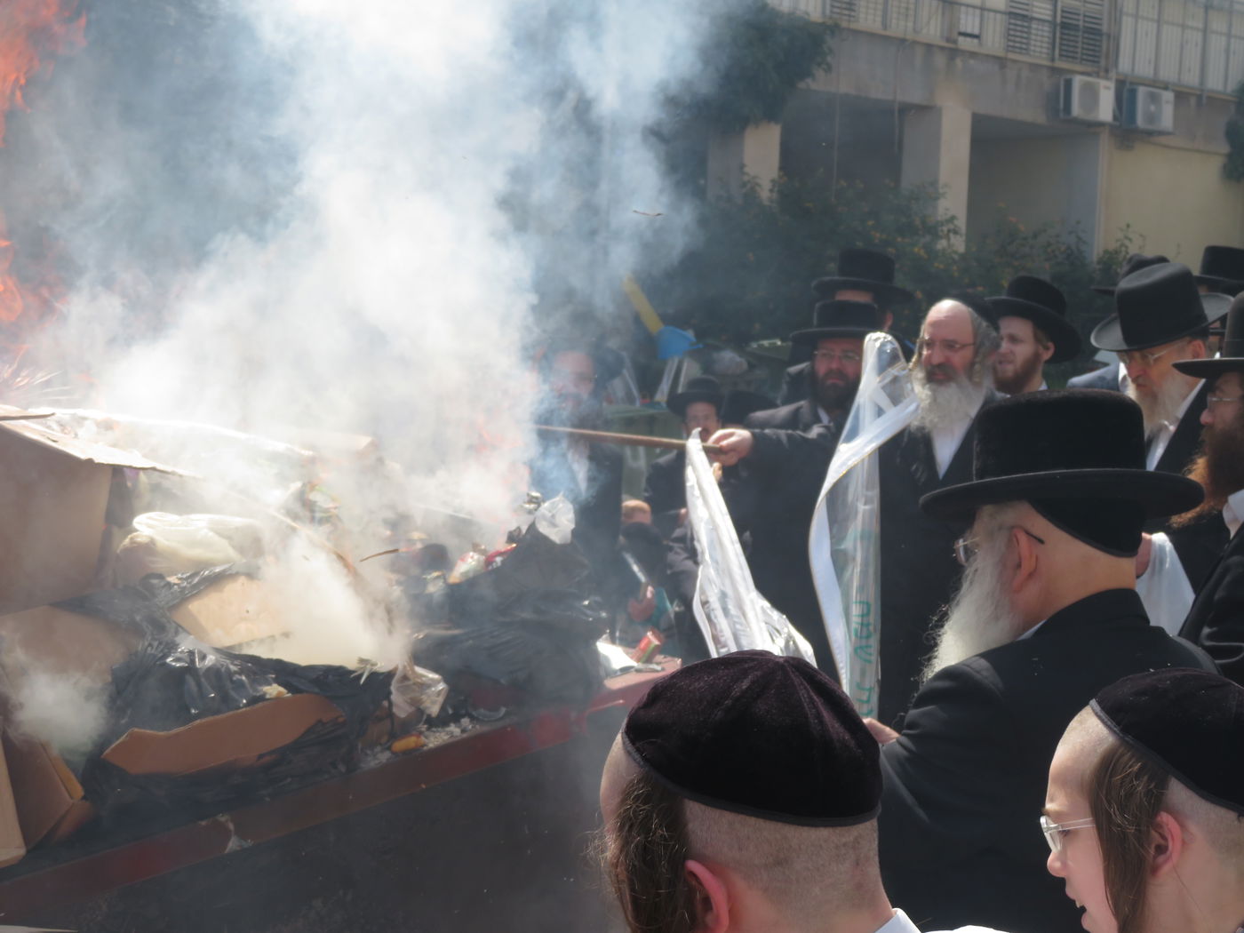 בשריפת החמץ