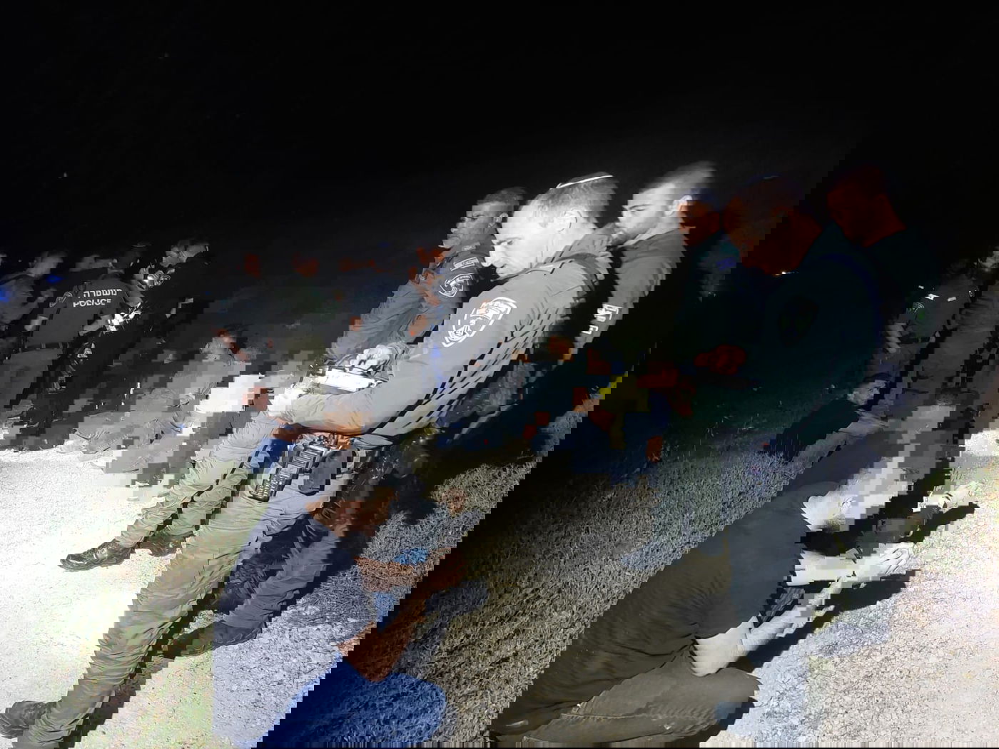 לוחמי מג״ב סיכלו חדירה של 32 שוהים בלתי חוקיים | צפו