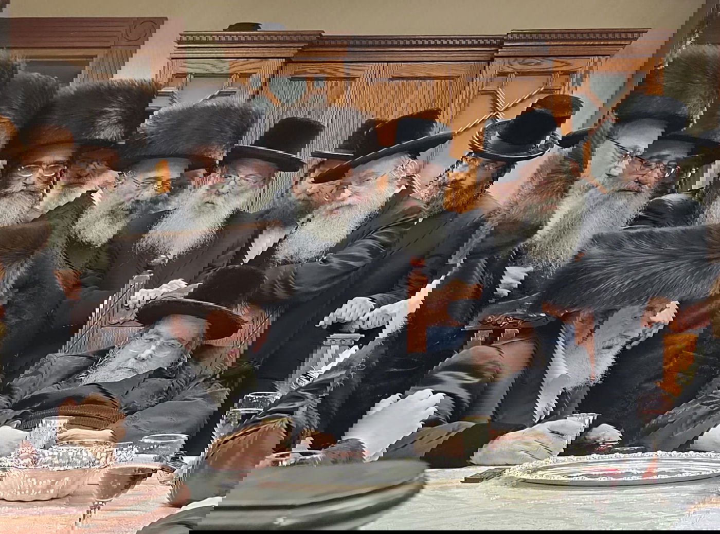 ביקור האדמו"ר מויז'ניץ בבעלזא