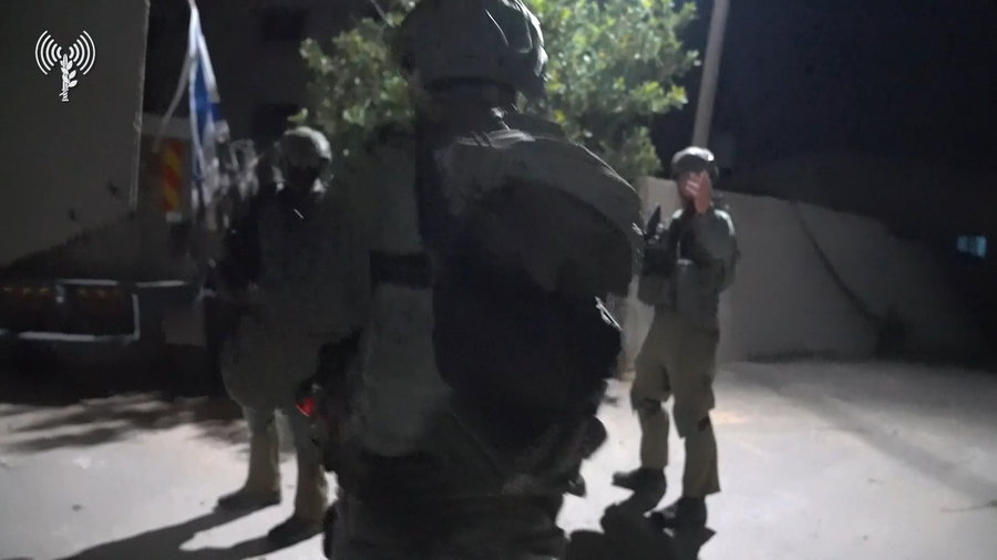 תיעוד מפעילות צה"ל הלילה ביו"ש