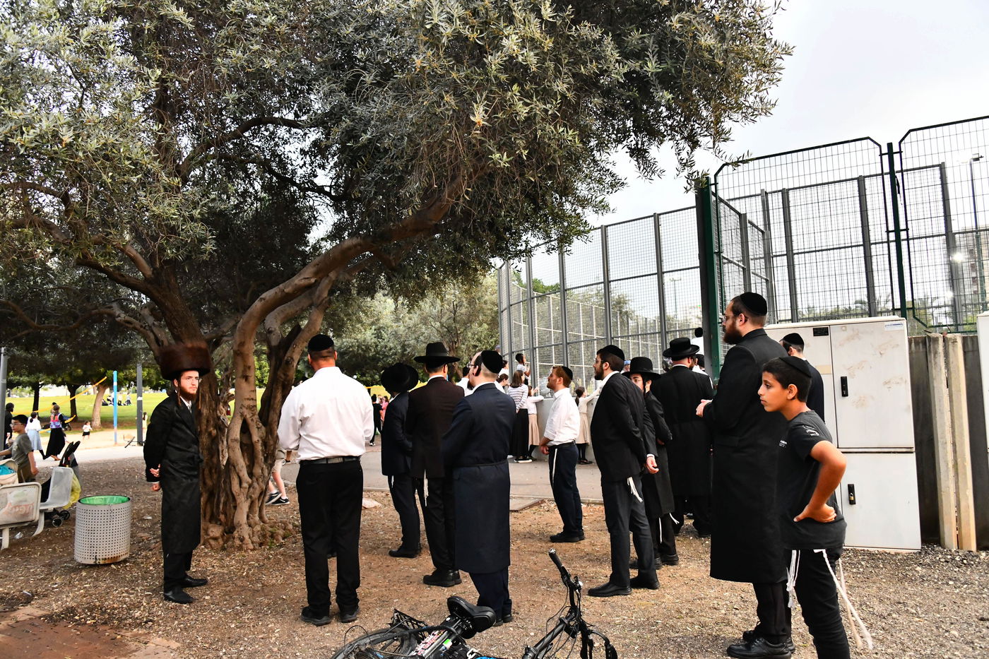 בין הזמנים בפארק בלינסון בפ"ת
