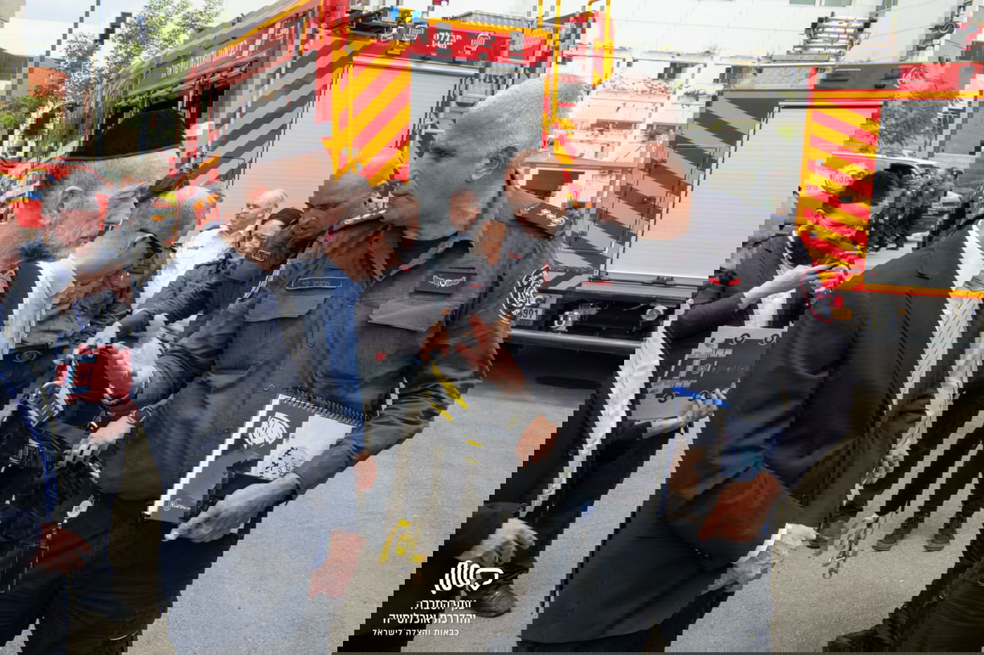 "נשות האברכים"; מקלב במטה הארצי של מערך הכבאות