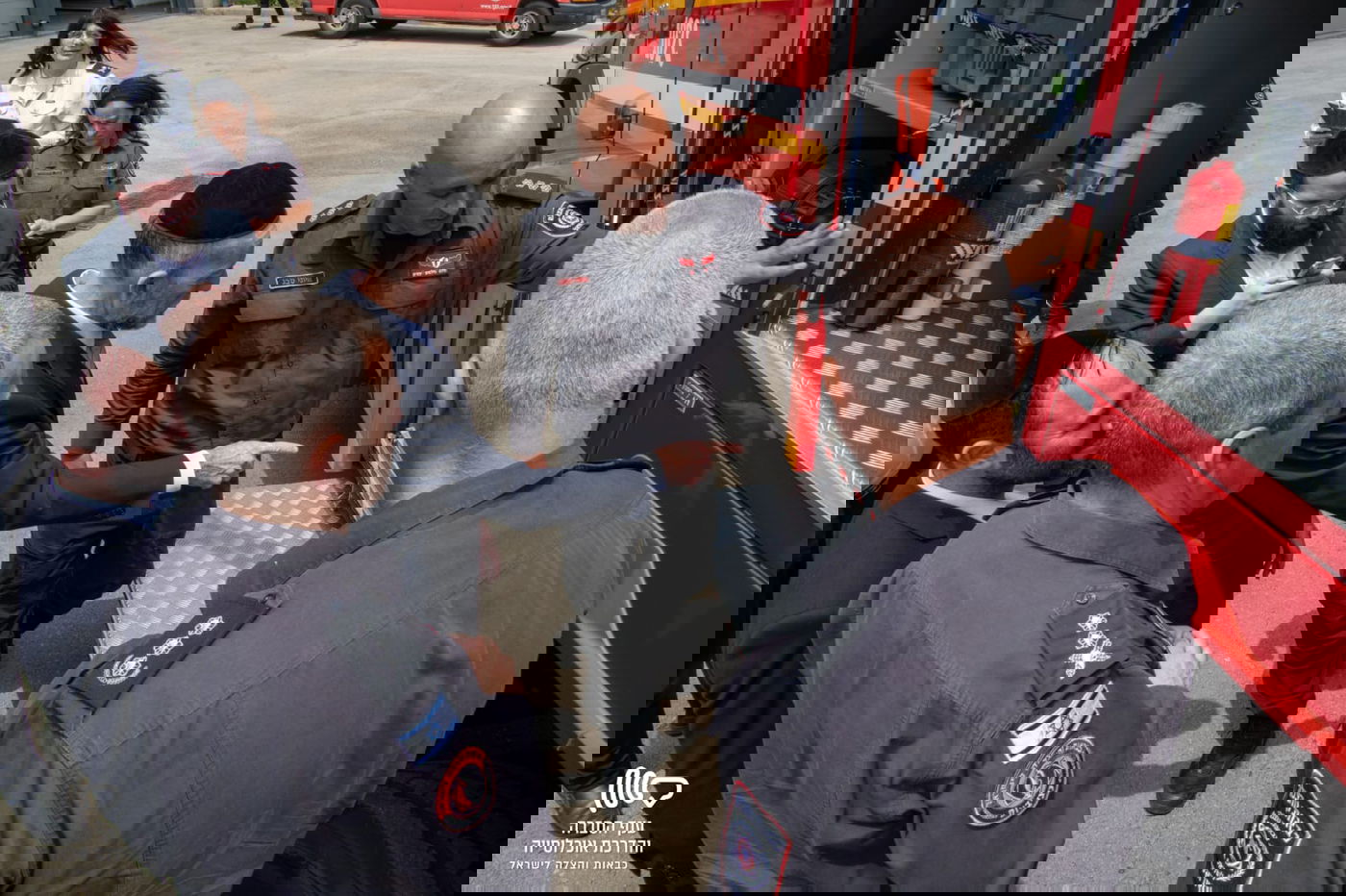 "נשות האברכים"; מקלב במטה הארצי של מערך הכבאות