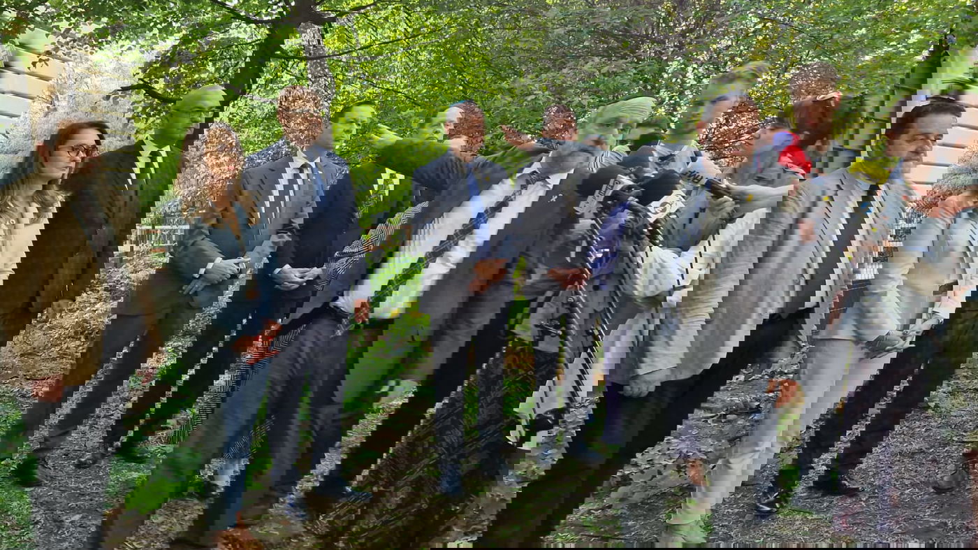 הרב שודריך במסיבת העיתונאים